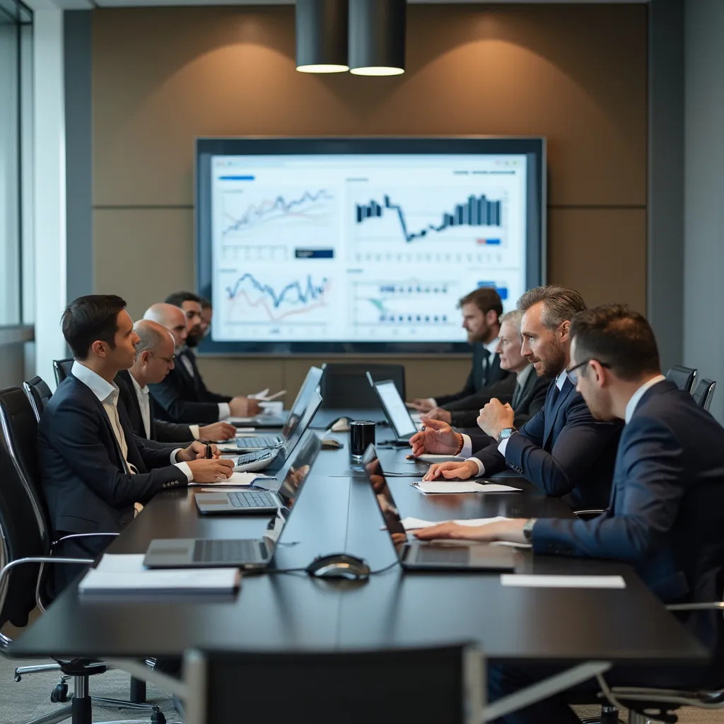 Equipo de FinanzasArg en reunión estratégica